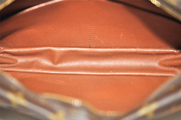 Authentic Louis Vuitton Monogram Compiegne 28 Clutch Hand Bag M51845 LV 3820K