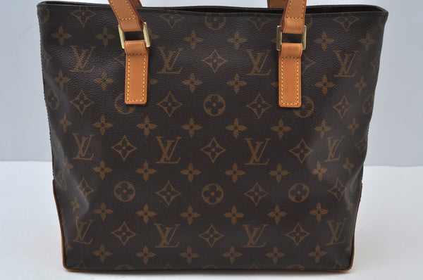 Authentic Louis Vuitton Monogram Cabas Piano Shoulder Tote Bag M51148 LV 3821I