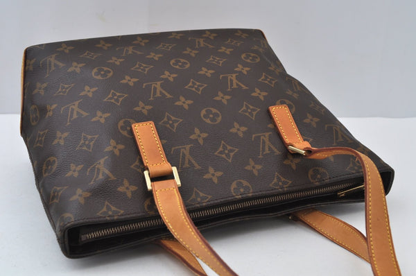 Authentic Louis Vuitton Monogram Cabas Piano Shoulder Tote Bag M51148 LV 3821I