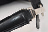 Authentic GUCCI Vintage Shoulder Hand Bag Nylon Leather Black 3821K