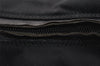 Authentic GUCCI Vintage Shoulder Hand Bag Nylon Leather Black 3821K