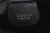 Authentic GUCCI Vintage Shoulder Hand Bag Nylon Leather Black 3821K