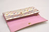 Auth Louis Vuitton Monogram Multicolor Portefeuille Sarah Wallet M93744 LV 3822J