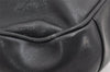 Authentic GUCCI Vintage Bamboo 2Way Shoulder Hand Bag Leather Black Junk 3822K