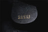 Authentic GUCCI Vintage Bamboo 2Way Shoulder Hand Bag Leather Black Junk 3822K