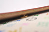 Louis Vuitton Monogram Multicolor Porte Monnaie Billet Cartes Credit White 3826J