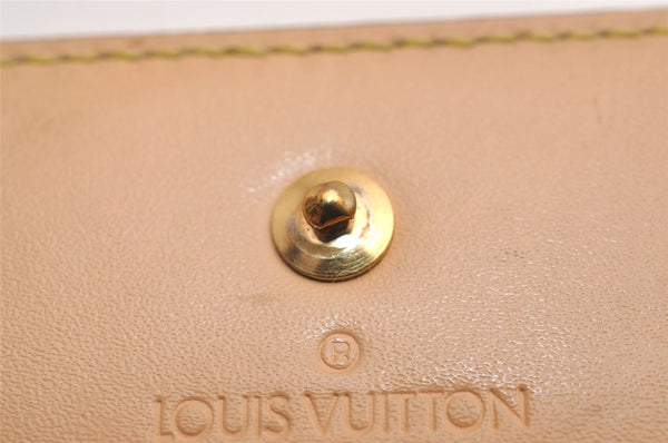 Louis Vuitton Monogram Multicolor Porte Monnaie Billet Cartes Credit White 3826J