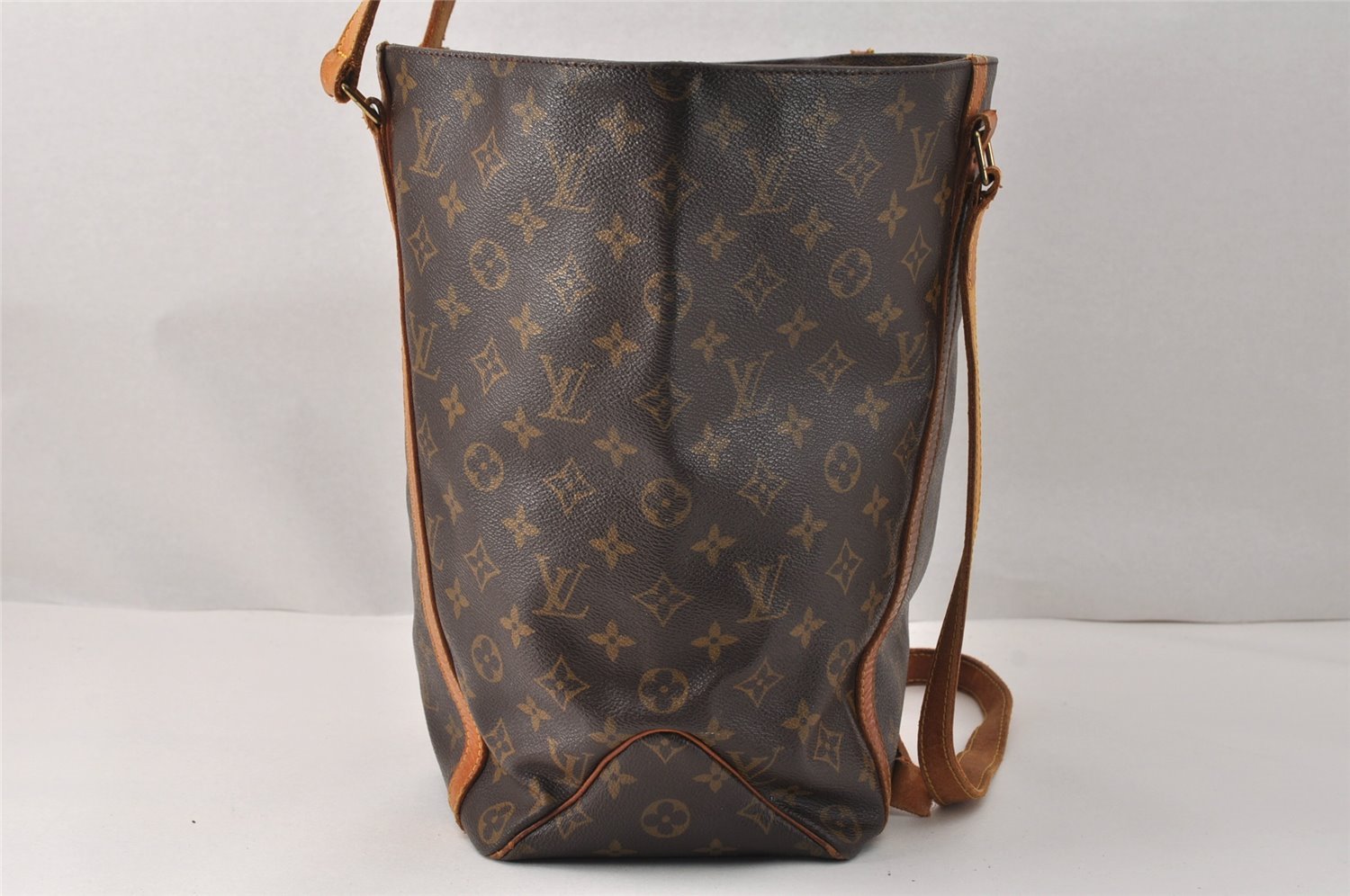 Authentic Louis Vuitton Monogram Sac Shopping PM Tote Bag M51108 Junk 3826K