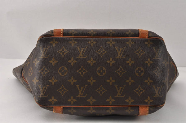 Authentic Louis Vuitton Monogram Sac Shopping PM Tote Bag M51108 Junk 3826K
