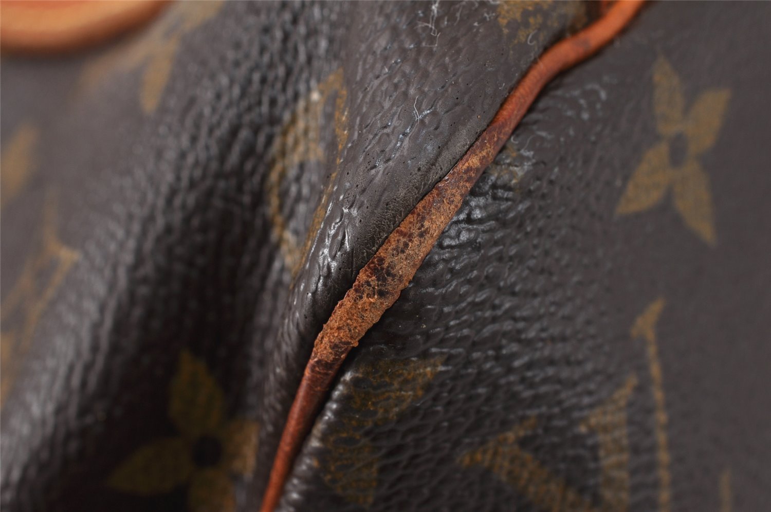 Authentic Louis Vuitton Monogram Sac Shopping PM Tote Bag M51108 Junk 3826K