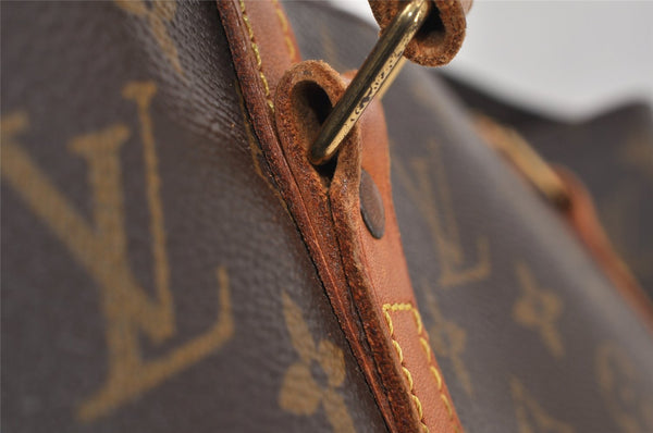 Authentic Louis Vuitton Monogram Sac Shopping PM Tote Bag M51108 Junk 3826K