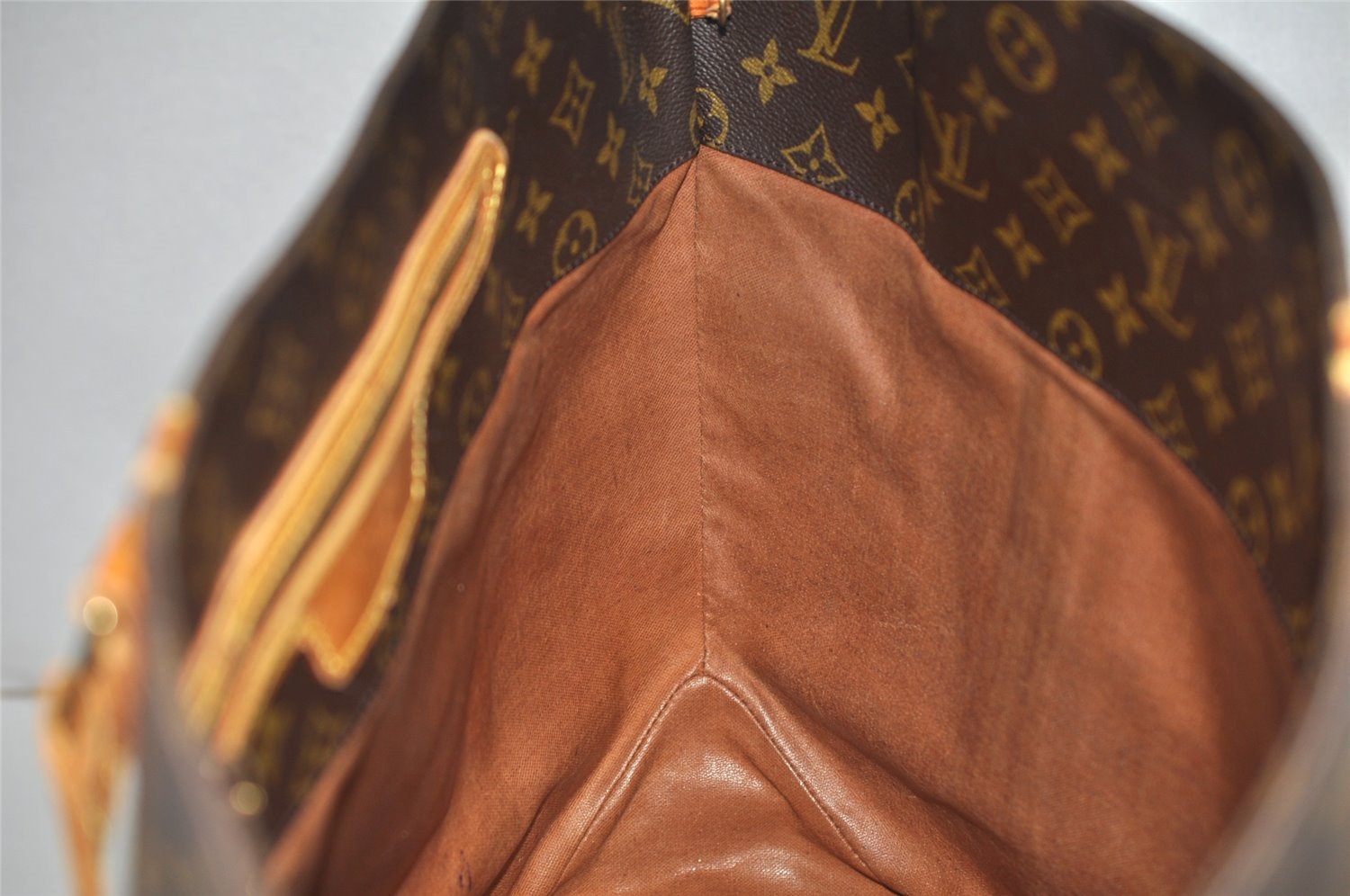 Authentic Louis Vuitton Monogram Sac Shopping PM Tote Bag M51108 Junk 3826K