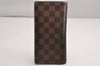 Authentic Louis Vuitton Damier Portefeuille Brazza Long Wallet N60017 LV 3827J