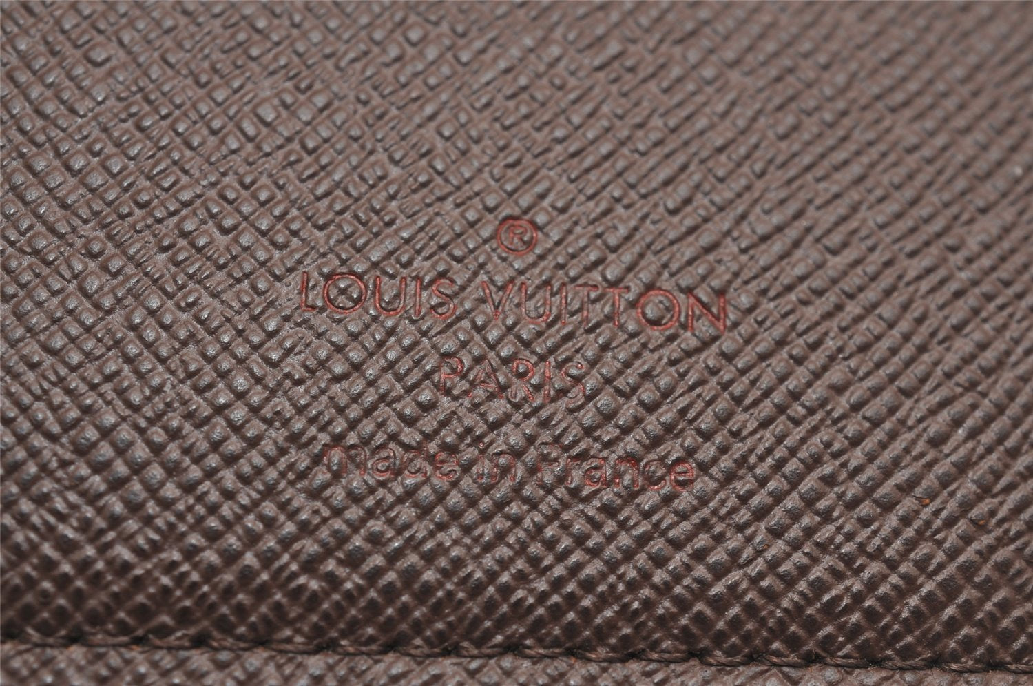 Authentic Louis Vuitton Damier Portefeuille Brazza Long Wallet N60017 LV 3827J