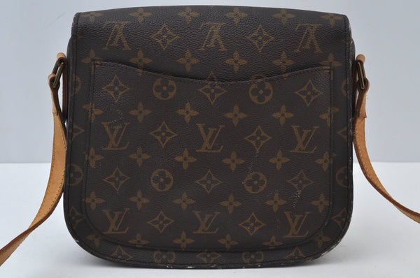 Authentic Louis Vuitton Monogram Saint Cloud GM M51242 Shoulder Cross Bag 3828H
