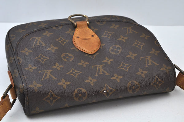 Authentic Louis Vuitton Monogram Saint Cloud GM M51242 Shoulder Cross Bag 3828H