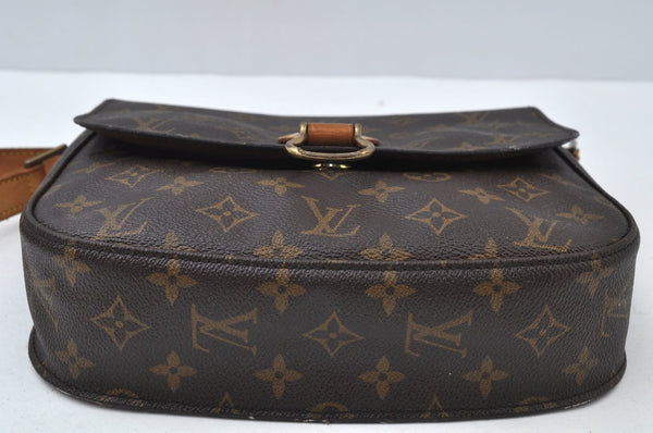 Authentic Louis Vuitton Monogram Saint Cloud GM M51242 Shoulder Cross Bag 3828H