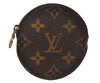 Authentic Louis Vuitton Monogram Porte Monnaie Rond Coin Purse M61926 LV 3828J