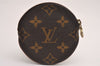 Authentic Louis Vuitton Monogram Porte Monnaie Rond Coin Purse M61926 LV 3828J