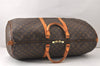 Authentic Louis Vuitton Monogram Keepall 60 Travel Boston Bag M41422 LV 3828K