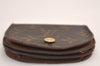 Auth Louis Vuitton Monogram Porte Monnaie Gousset M61970 Coin Purse Junk 3829J