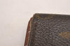 Auth Louis Vuitton Monogram Porte Monnaie Gousset M61970 Coin Purse Junk 3829J