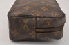 Auth Louis Vuitton Monogram Trousse Toilette 18 Clutch Hand Bag Old Model 3829K