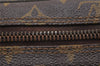 Auth Louis Vuitton Monogram Trousse Toilette 18 Clutch Hand Bag Old Model 3829K
