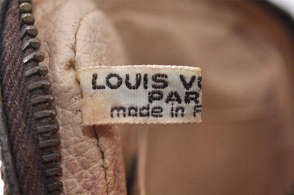 Auth Louis Vuitton Monogram Trousse Toilette 18 Clutch Hand Bag Old Model 3829K