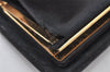 Authentic CHANEL Caviar Skin CC Logo Long Bifold Wallet Purse Black 3830K