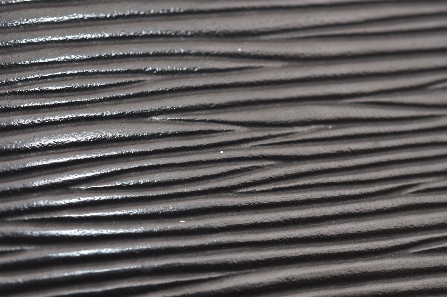 Auth Louis Vuitton Epi Porte 2 Cartes Vertical Card Pass Case M63202 Black 3831J