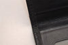 Auth Louis Vuitton Epi Porte 2 Cartes Vertical Card Pass Case M63202 Black 3831J