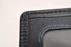 Auth Louis Vuitton Epi Porte 2 Cartes Vertical Card Pass Case M63202 Black 3831J