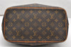 Authentic Louis Vuitton Monogram Palermo PM Shoulder Tote Bag M40145 LV 3832K