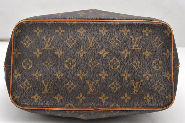 Authentic Louis Vuitton Monogram Palermo PM Shoulder Tote Bag M40145 LV 3832K