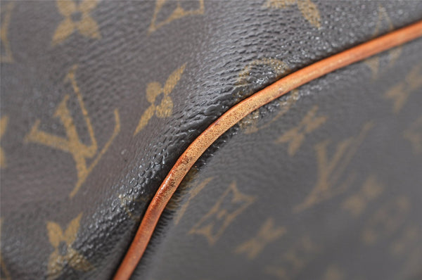 Authentic Louis Vuitton Monogram Palermo PM Shoulder Tote Bag M40145 LV 3832K