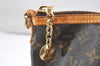 Authentic Louis Vuitton Monogram Palermo PM Shoulder Tote Bag M40145 LV 3832K