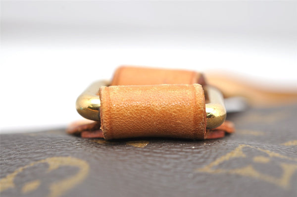 Authentic Louis Vuitton Monogram Palermo PM Shoulder Tote Bag M40145 LV 3832K