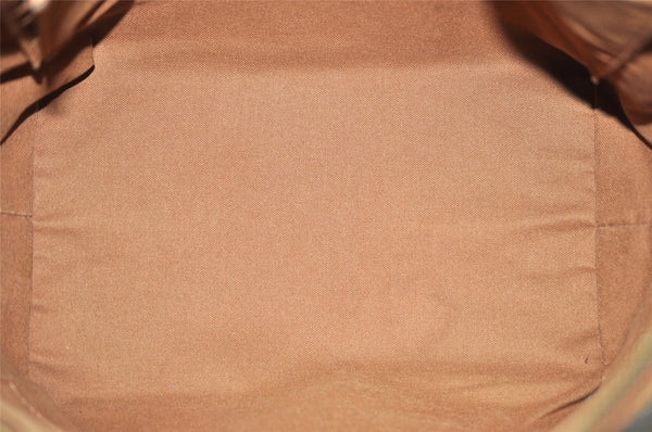 Authentic Louis Vuitton Monogram Palermo PM Shoulder Tote Bag M40145 LV 3832K