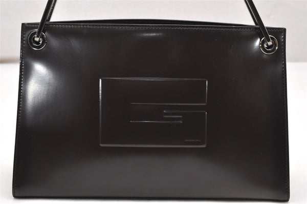 Authentic GUCCI Vintage Shoulder Hand Bag Purse Leather 0013034 Brown 3833K