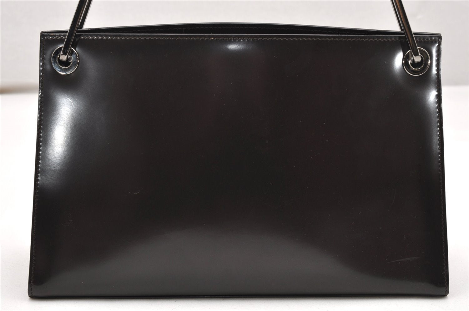 Authentic GUCCI Vintage Shoulder Hand Bag Purse Leather 0013034 Brown 3833K