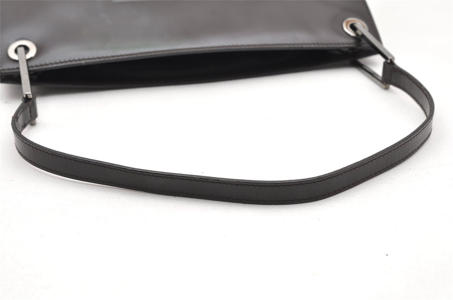 Authentic GUCCI Vintage Shoulder Hand Bag Purse Leather 0013034 Brown 3833K