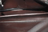 Authentic GUCCI Vintage Shoulder Hand Bag Purse Leather 0013034 Brown 3833K