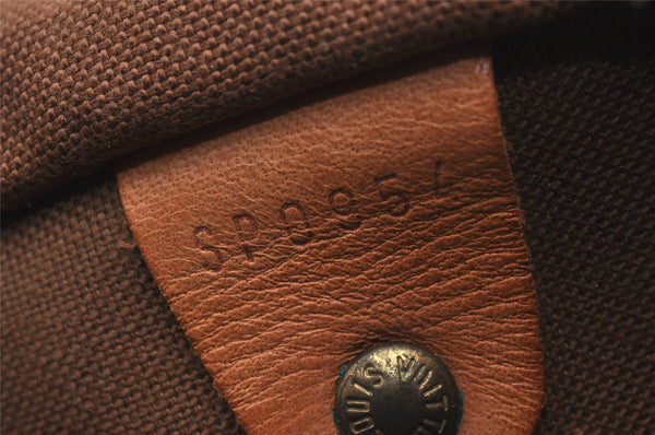Authentic Louis Vuitton Monogram Speedy 30 Hand Boston Bag M41526 LV 3835I