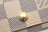 Authentic Louis Vuitton Damier Azur Multicles 4 Key Case Holder N60020 LV 3835J