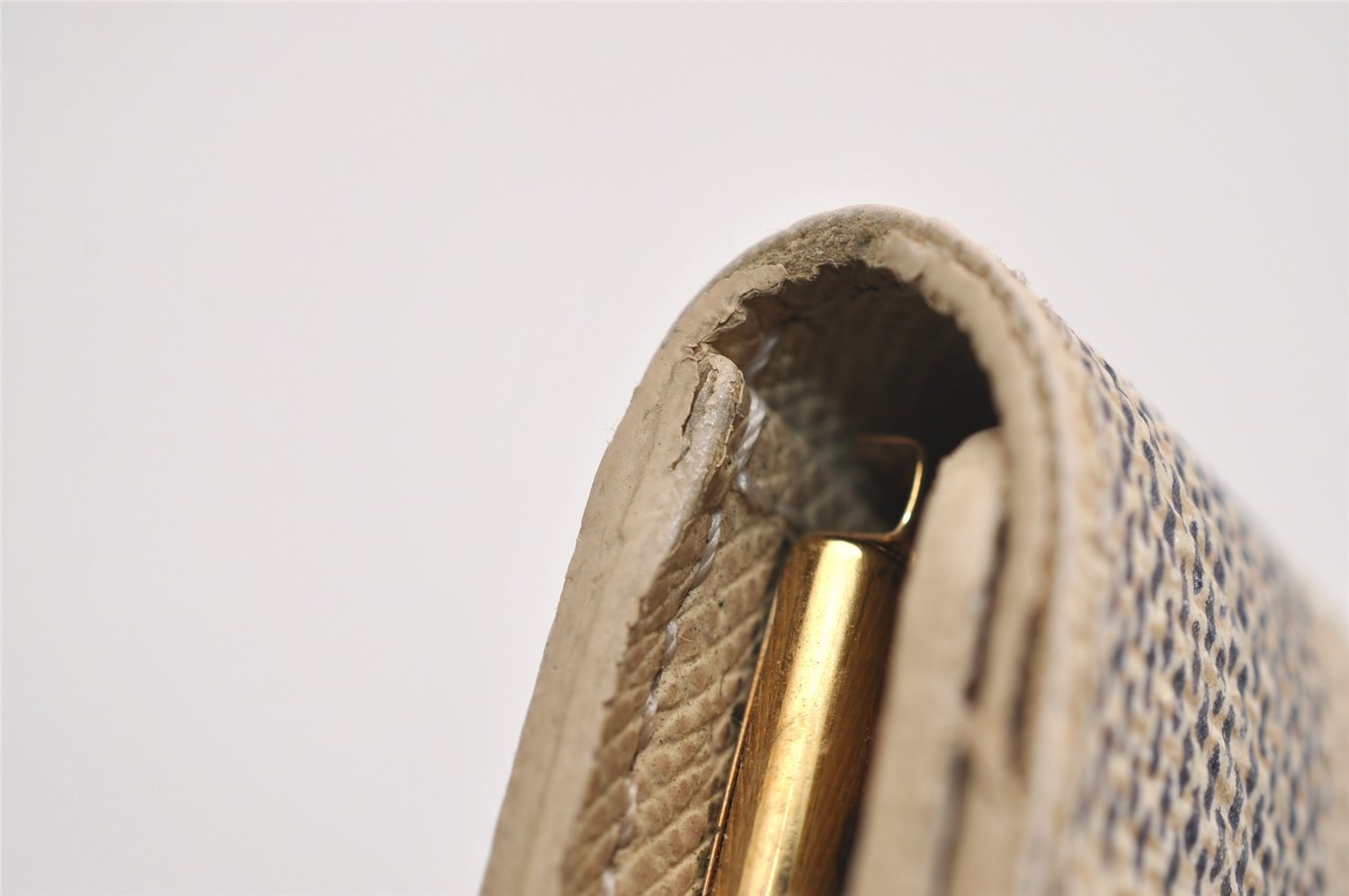 Authentic Louis Vuitton Damier Azur Multicles 4 Key Case Holder N60020 LV 3835J