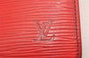 Auth Louis Vuitton Epi Porte Billet Carte Credit Monnaie Wallet M6354E Red 3836J