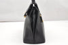 Authentic GIVENCHY Leather Vintage Shoulder Hand Bag Purse Black 3836K