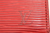 Authentic Louis Vuitton Epi Porte Monnaie Simple Coin Purse Red M63417 LV 3838J