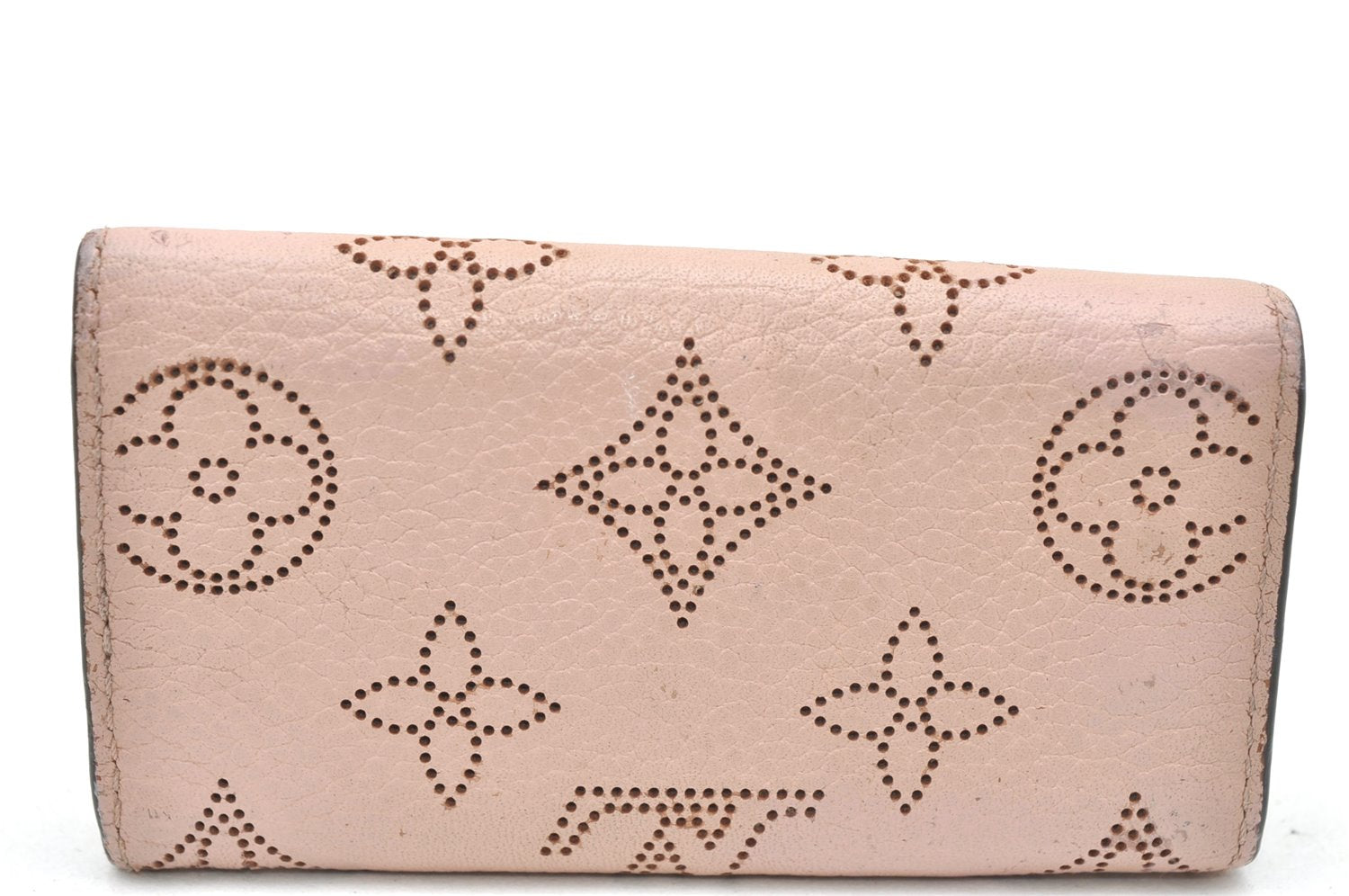 Authentic Louis Vuitton Mahina Multicles 4 Four Hooks Key Case M64056 Pink 3838K